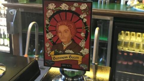 Baroness Bacon beer