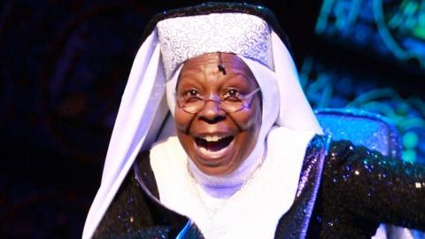 Whoopi Goldberg in Sister Act the musical