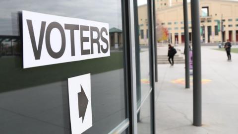 Voters sign