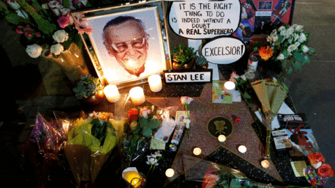 Stan Lee Hollywood Walk of Fame