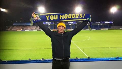 Paul Adlinton will make two long trips to see Solihull Moors at Wembley