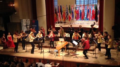 EUBO performing at St John's, Smith Square