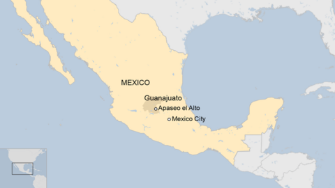 Map of Mexico