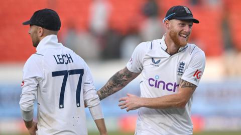 Ben Stokes celebrates