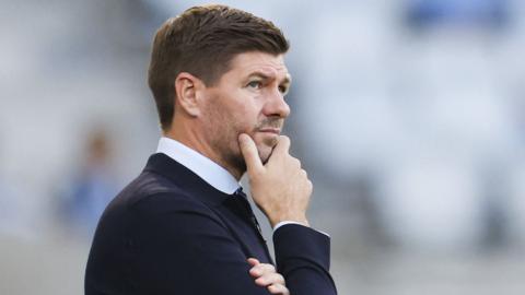 Rangers manager Steven Gerrard