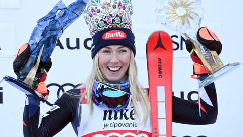 Mikaela Shiffrin wins slalom in Slovakia