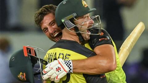 Marcus Stoinis and Matthew Wade