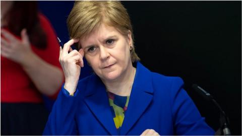 Nicola Sturgeon has said the UK government would be using trans people as a "political weapon" if it decides to block Scottish gender reforms.