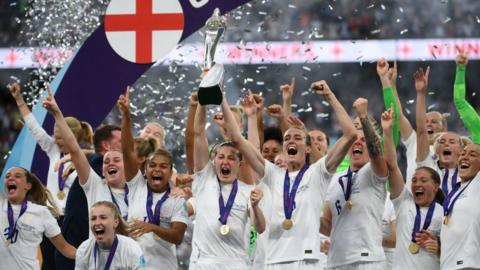 England celebrate