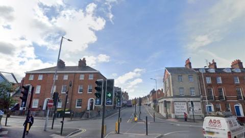 Southampton Street and Crown Street in Reading