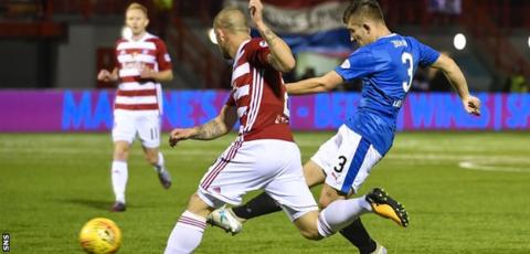 Hamilton Academical 1-4 Rangers - BBC Sport