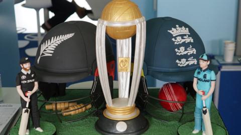 Duchess of Cornwall's Cricket World Cup cake