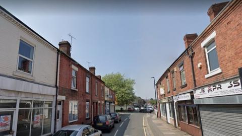 Main Street in Mexborough