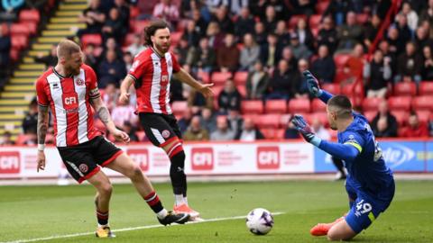 Sheffield United's Oli McBurnie