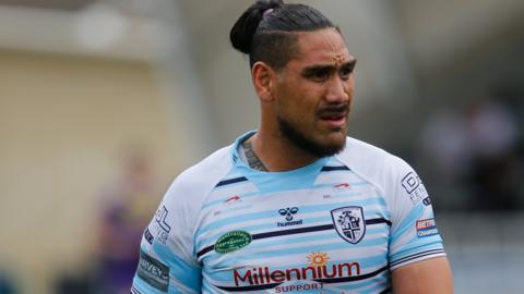 Jesse Sene-Lefao of Featherstone Rovers