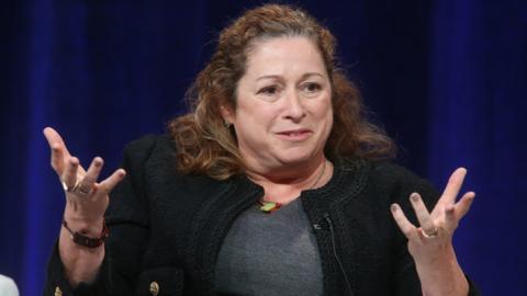 Abigail Disney speaks onstage at the Langham Hotel, Pasadena, California, 18 January, 2016.