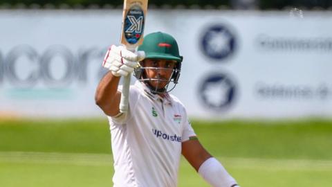 Leicestershire's Rishi Patel continued his good form with 58