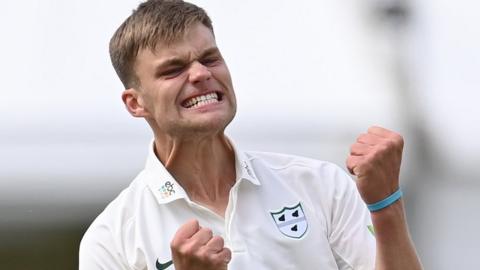 Ben Gibbon took 20 County Championship wickets in seven matches in his debut season in 2022