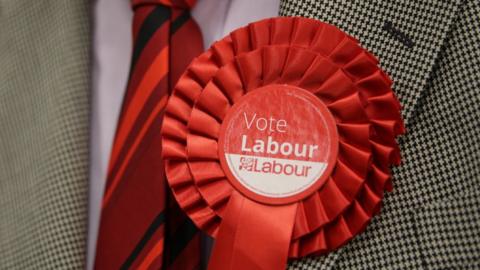 Labour rosette