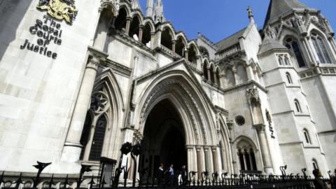 The Royal Courts of Justice in The Strand, London
