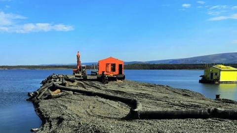 Talnakh tailings reservoir, 28 Jun 20