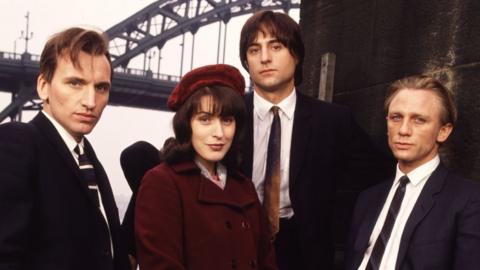 Christopher Eccleston, Gina McKee, Mark Strong and Daniel Craig in Our Friends in the North