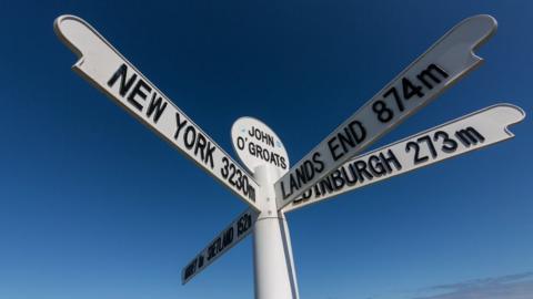 John O'Groats sign