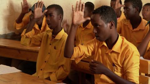 Deaf school in Mogadishu