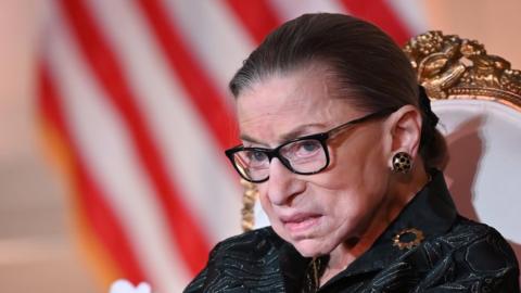 US Supreme Court Justice Ruth Bader Ginsburg. File photo