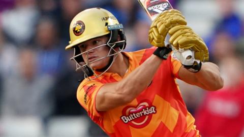 Will Smeed bats for Birmingham Phoenix