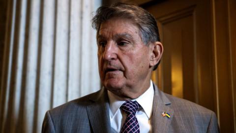 Image shows Joe Manchin