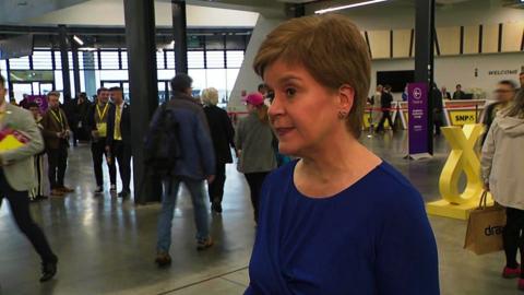 Scottish First Minister Nicola Sturgeon