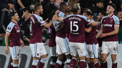 West Ham celebrate