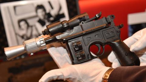 Han Solo's blaster