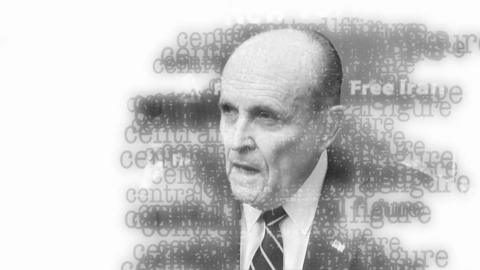 Artistic image of Rudy Giuliani