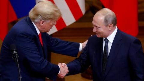 Trump and Putin in Helsinki