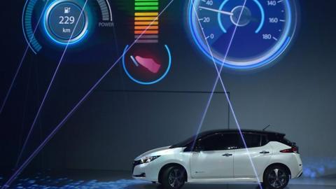 Nissan unveils its latest Leaf electric car