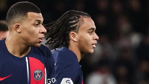 Kylian and Ethan Mbappe