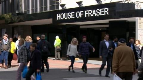House of Fraser in Birmingham