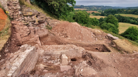 Photo of chapel site