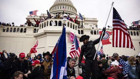 Pro-Trump supporters storm the US Capitol