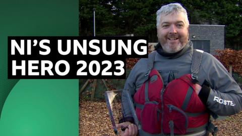 BBC Sport NI's Unsung Hero 2023 Gareth Mahood
