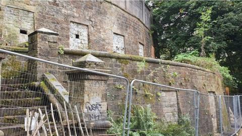 Catacombs at Sheffield General Cemetery