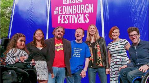 BBC Ouch storytellers at Edinburgh Festival Fringe