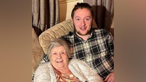 Tristan Essex cared for his grandmother Jessie Stockdale for seven years prior to her death