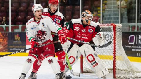 Cardiff Devils in Continental Cup action