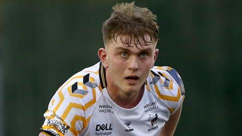 Olly Hartley scored a try on his Wasps debut in the Premiership Cup against Newcastle Falcons in November 2021