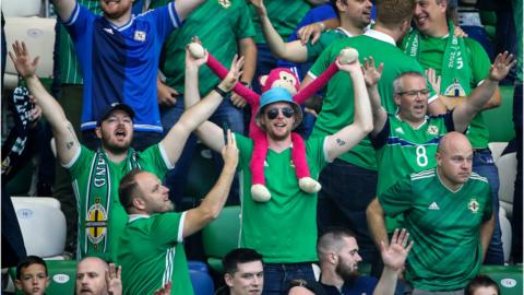 Northern Ireland supporters