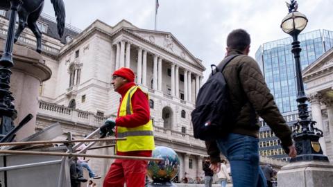 The Bank of England in the City of London on 12 October 2022