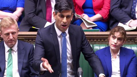 Rishi Sunak at PMQs